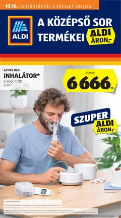 Előnézet Aldi - Középső sor termékei érvényes 2025.10.16.-tól