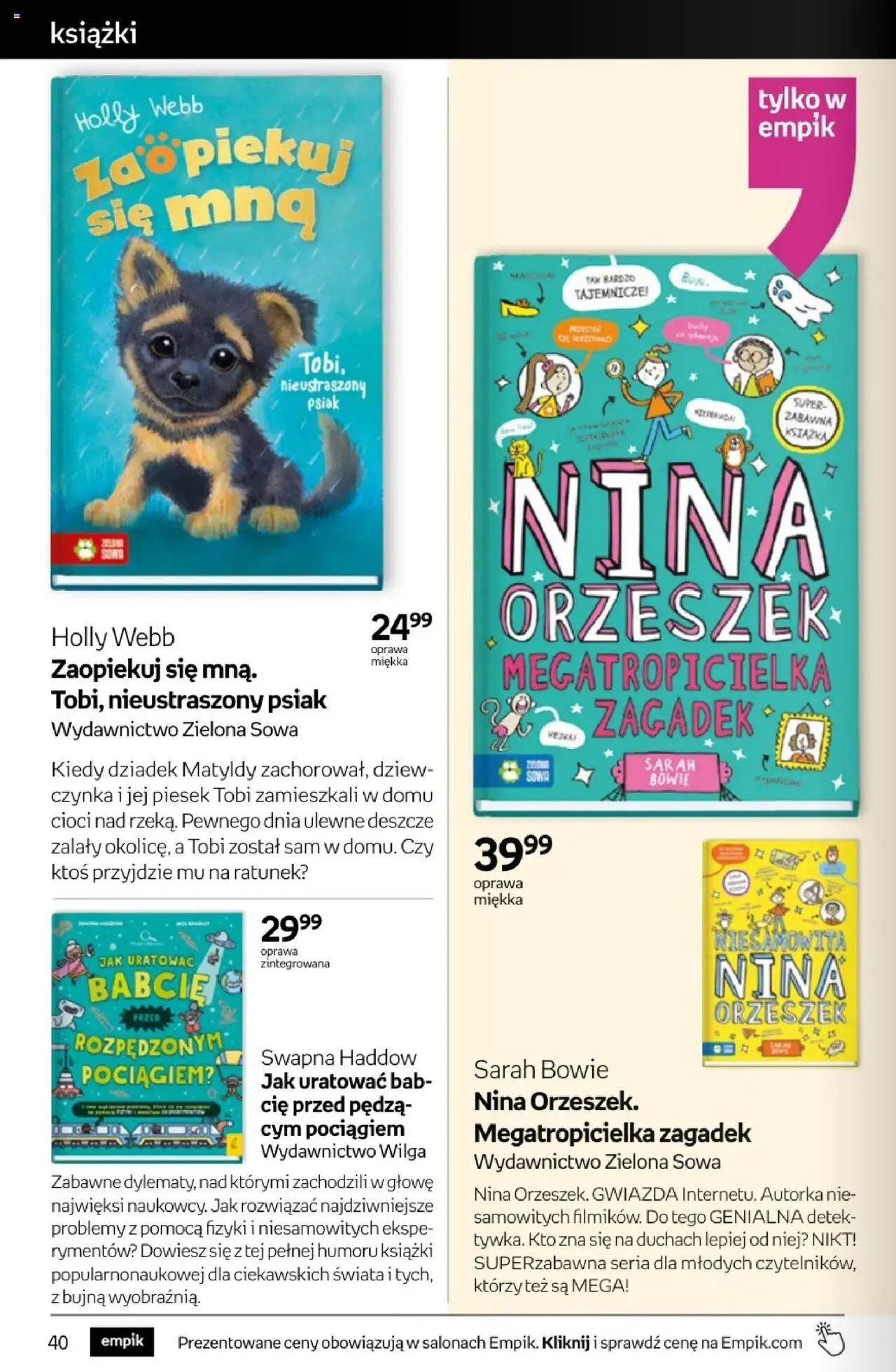 Empik promocje - Tom kultury Książki - strona 40- ważny od 16.07.2025
