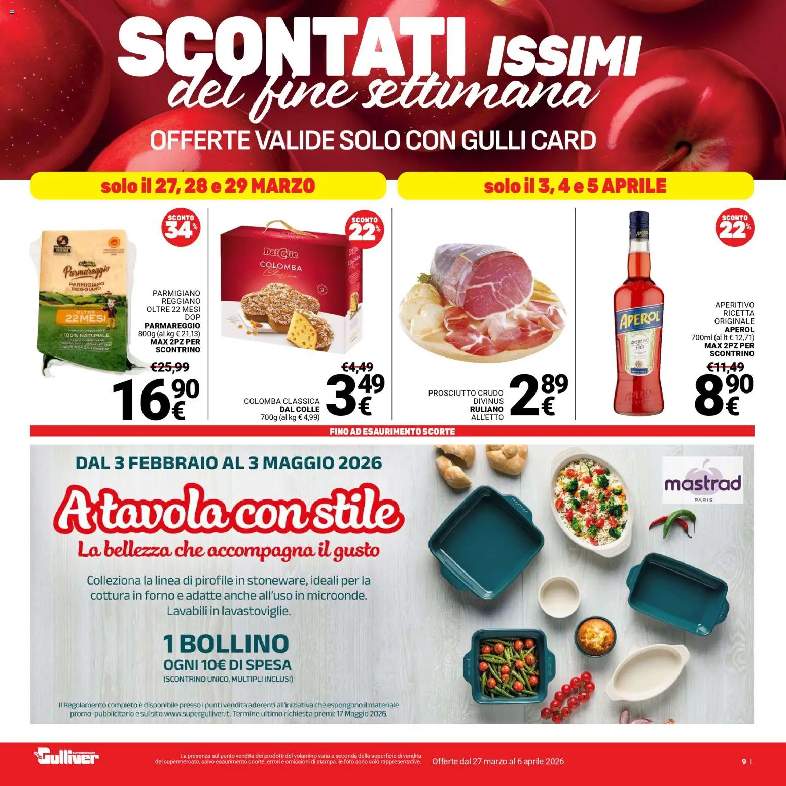 Gulliver volantino - pagina 9 - valido dal 27/03/2026