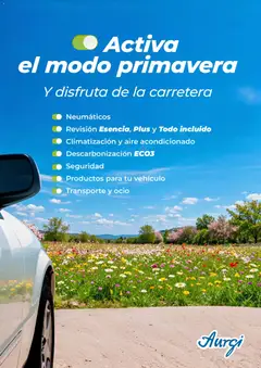 Vista previa del folleto Aurgi folleto válido desde 16/04/2026