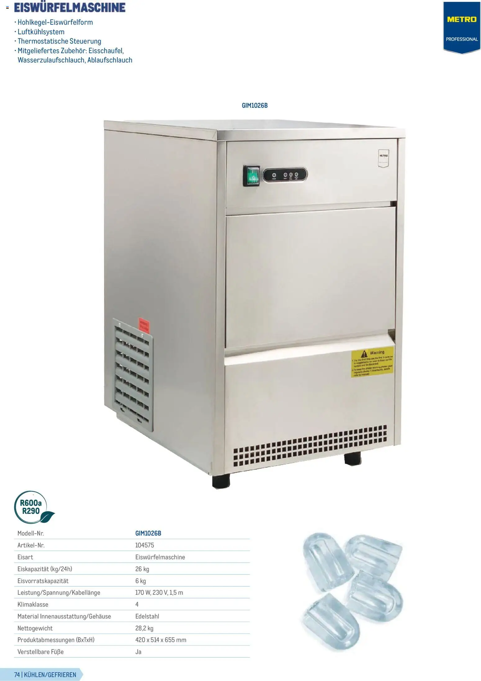 Metro Gastrogeräte - page 74- valid from 23.02.2026