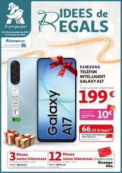 Vista previa del folleto Alcampo - Regalos 2 HP catalan  válido desde 18/12/2025