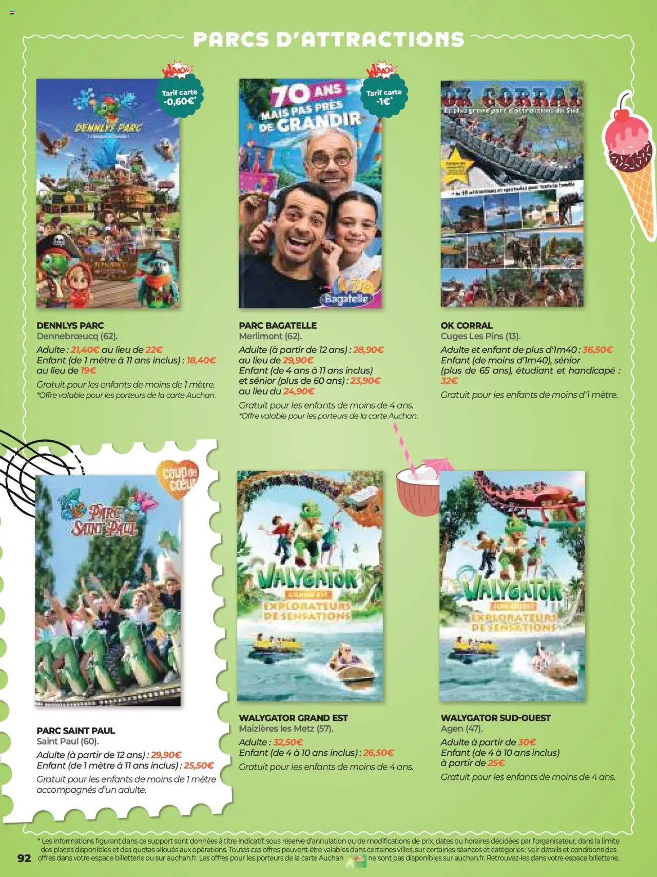 Auchan Une sélection pour voyager partout - page 92 - valable à partir du 25/06/2025