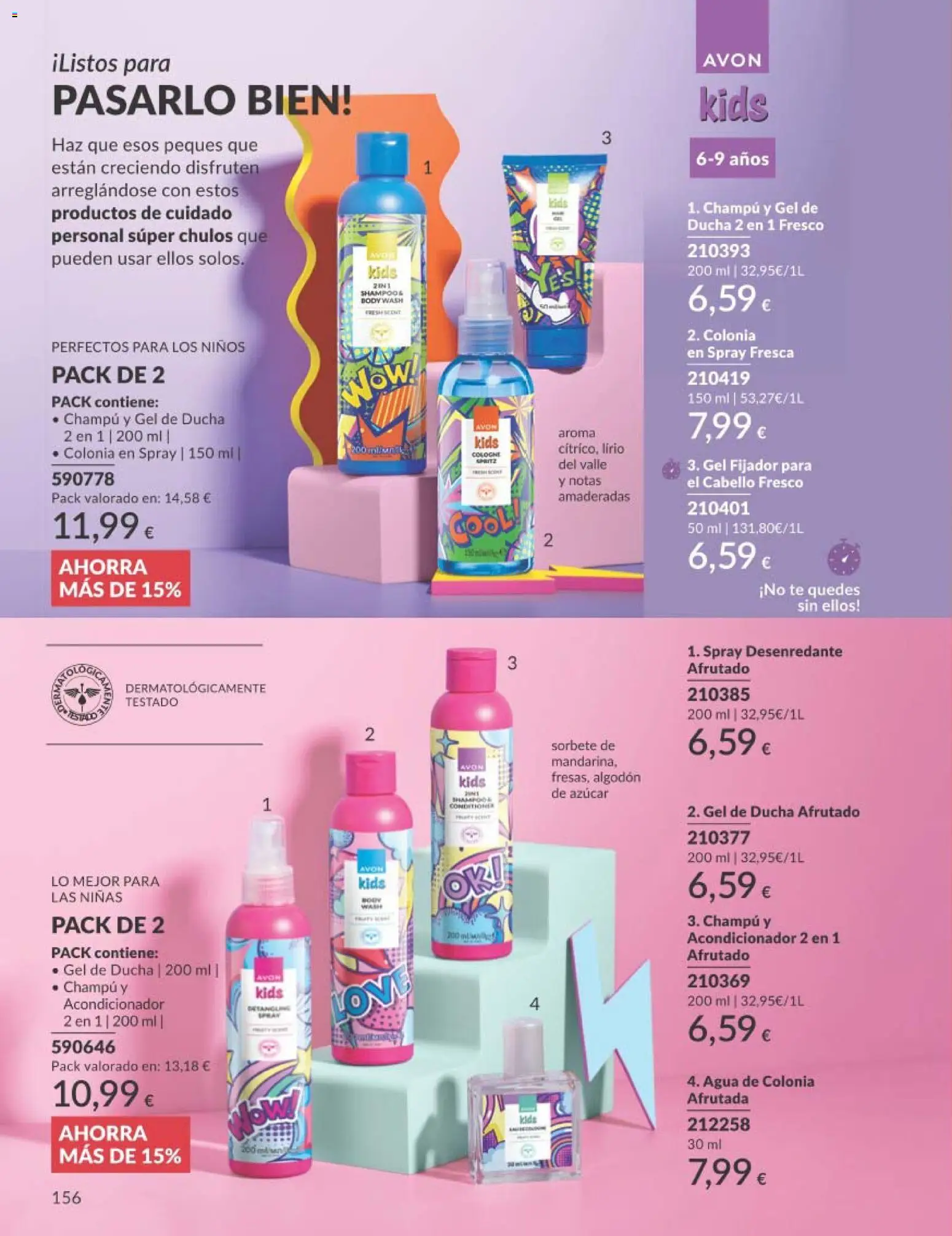 Catálogo AVON campaña 4 - Página de 156 - Válido desde 01/04/2026