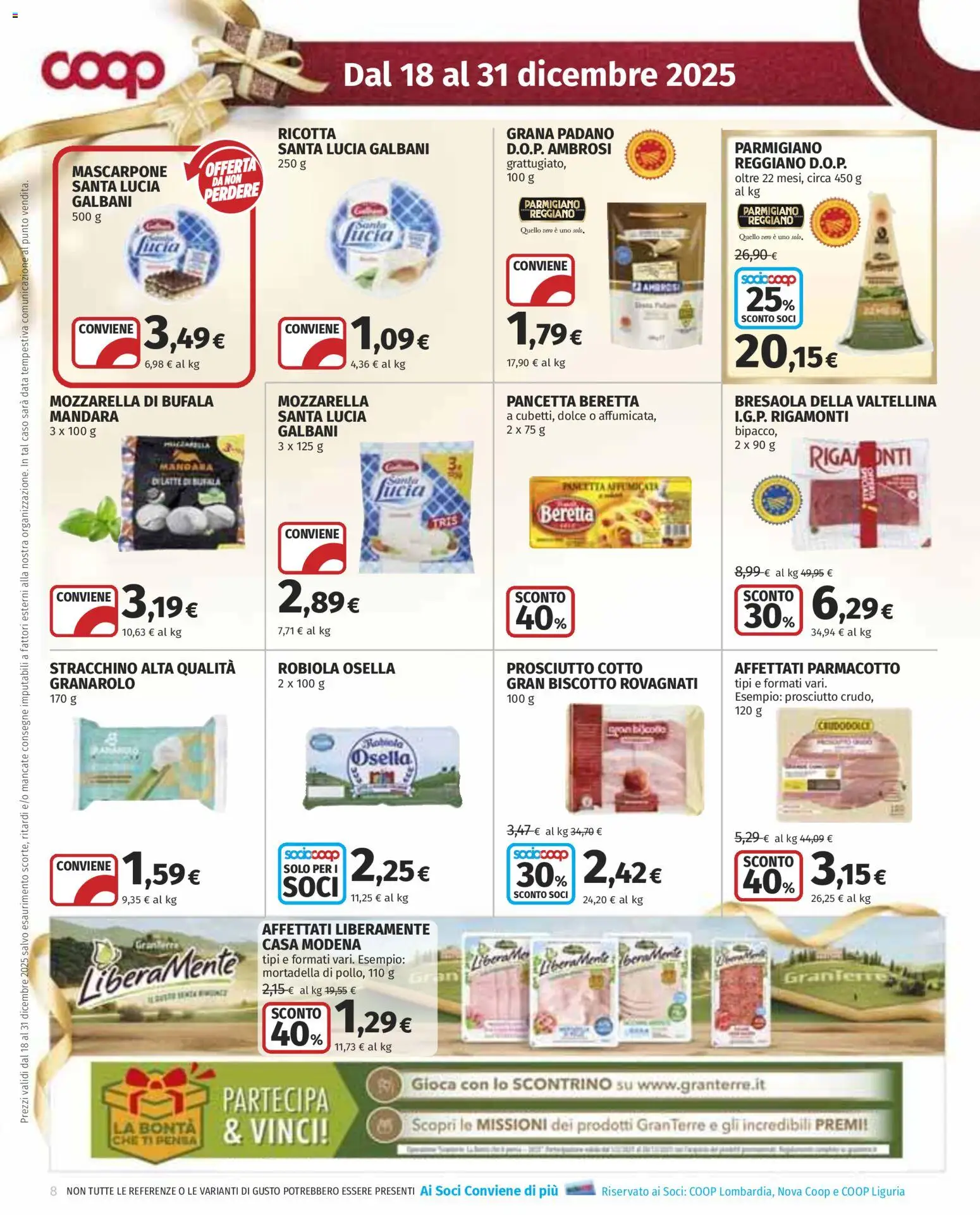 Volantino COOP	 - pagina 8 - valido dal 18/12/2025