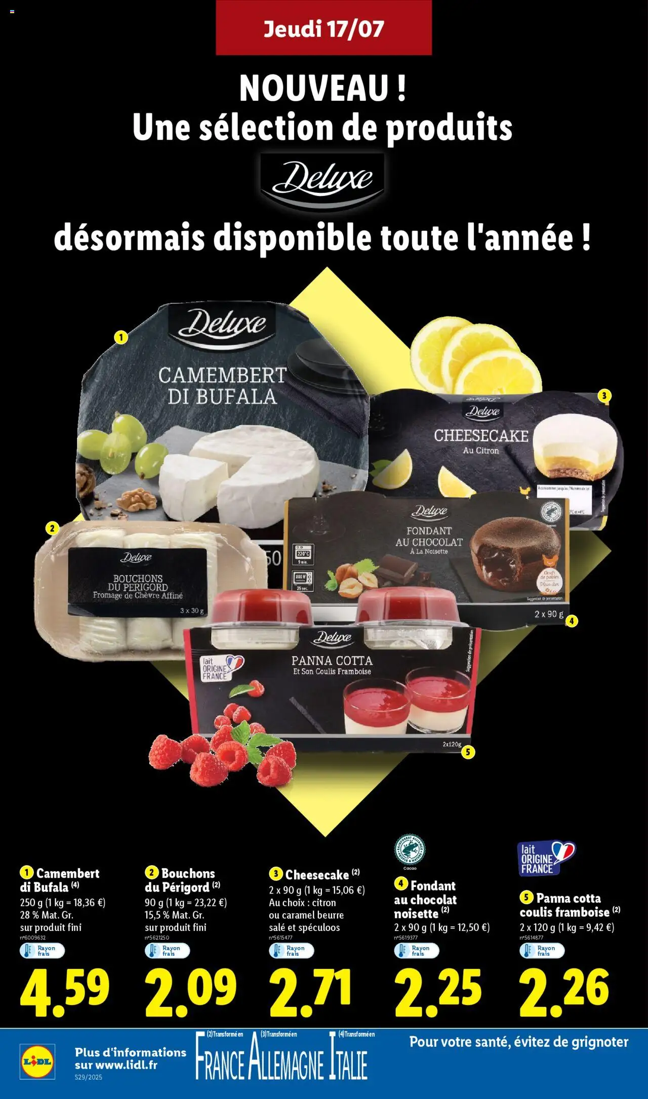 LIDL catalogue semaine 28 - page 10 - valable à partir du 17/07/2025