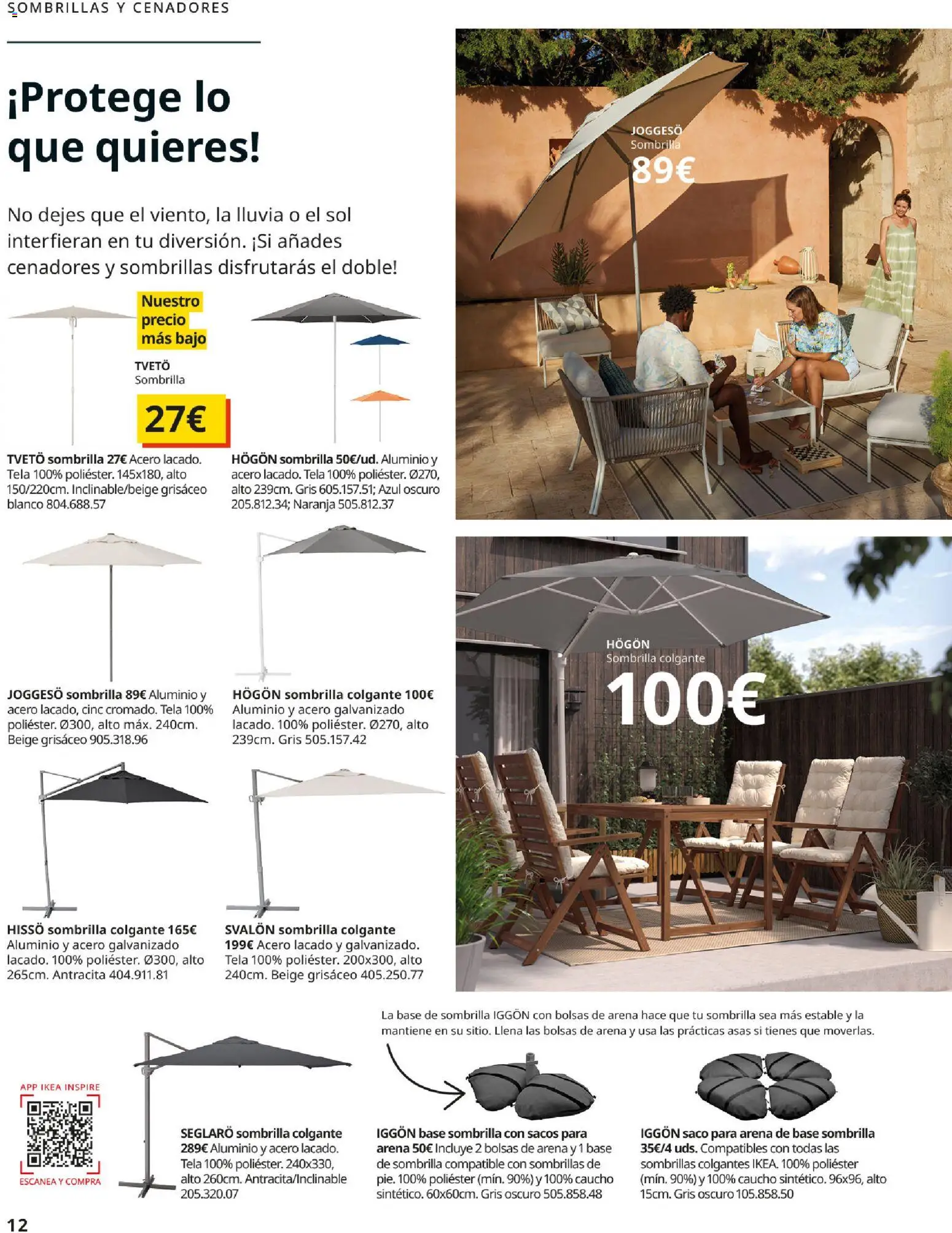 Catálogo IKEA Muebles de exterior - Página de 12 - Válido desde 17/12/2025