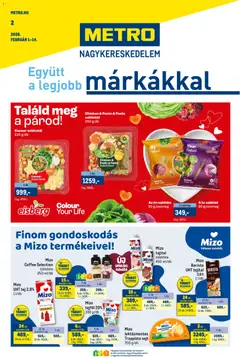 Előnézet Metro Akciós újság érvényes 2026.02.01.-tól