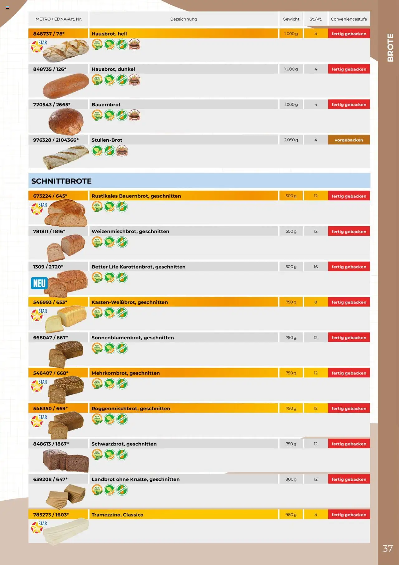 Metro  Edna Foodservice - Seite 37 - gültig ab 01.10.2025