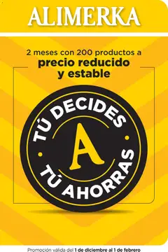 Vista previa del folleto Alimerka folleto válido desde 01/12/2025