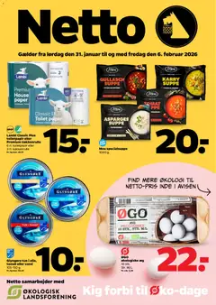 Forhåndsvisning Netto - Tilbudsavis gyldig fra 31/01/2026