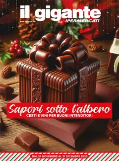 Anteprima Il Gigante Sapori sotto l'Albero catalogo valida dal 24/11/2025