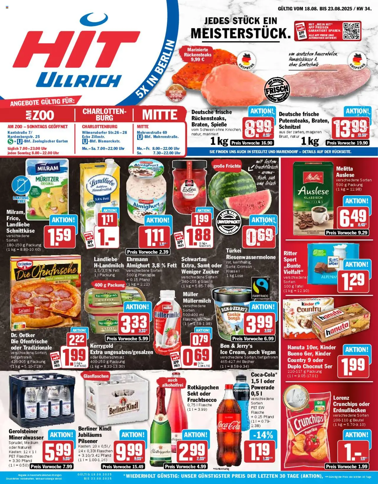 HIT Prospekt 	 - Seite 1 - gültig ab 18.08.2025