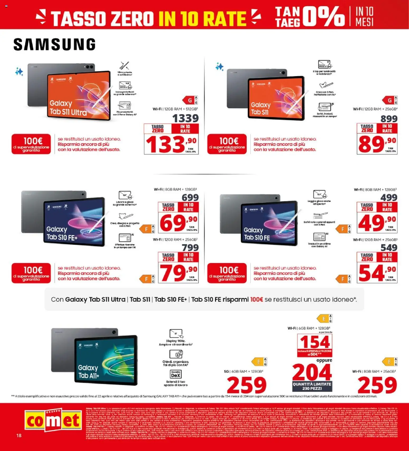 Comet volantino - pagina 18 - valido dal 09/04/2026