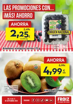 Vista previa del folleto Froiz Oferta semanal válido desde 15/09/2025