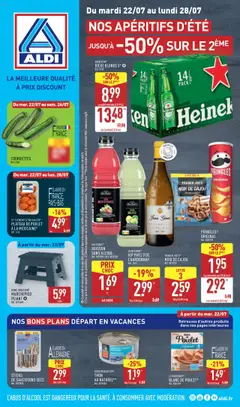 Aperçu Aldi catalogue semaine 30 valable à partir du 22/07/2025