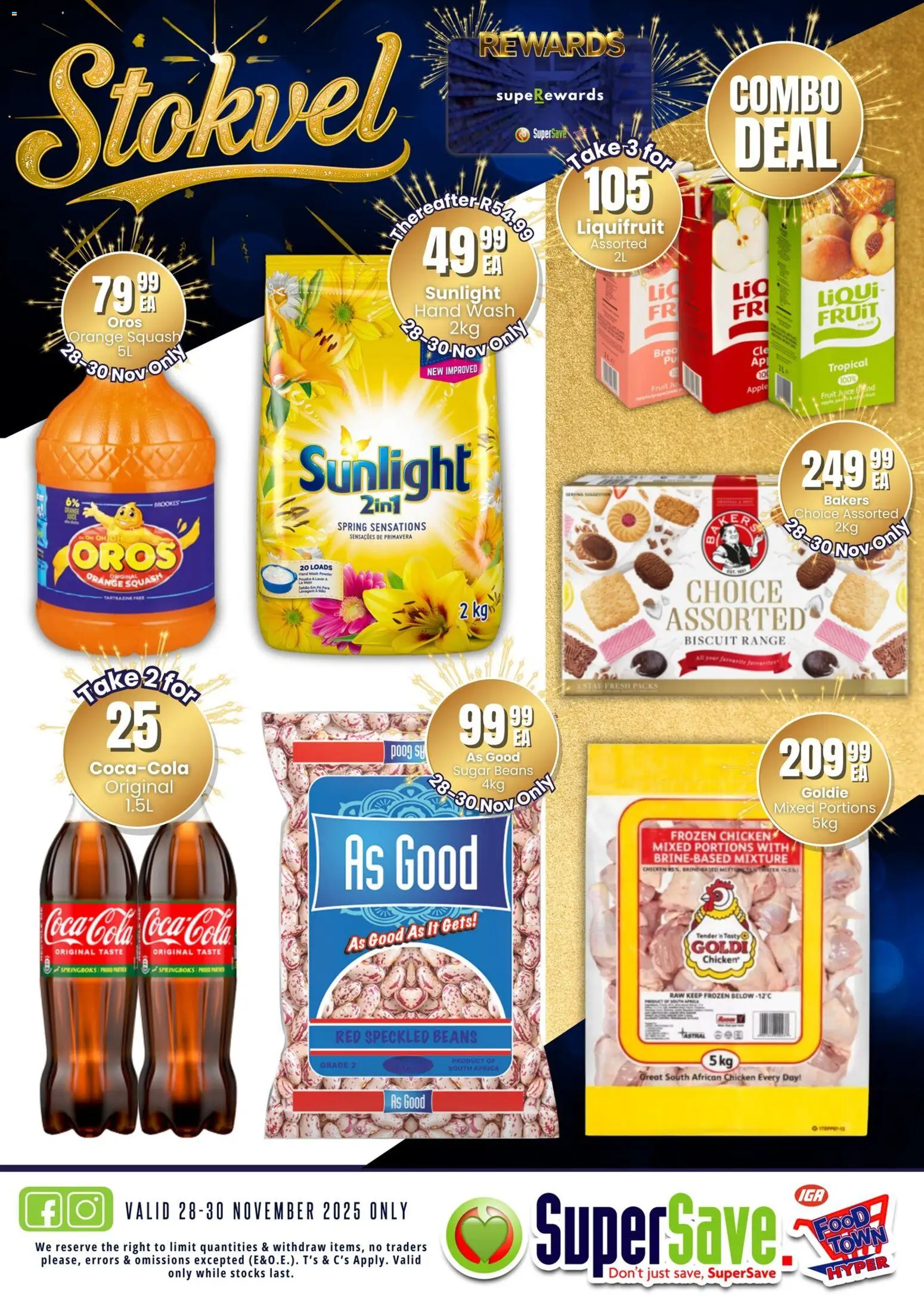 Super Save Specials - page 1- valid from 28/11/2025