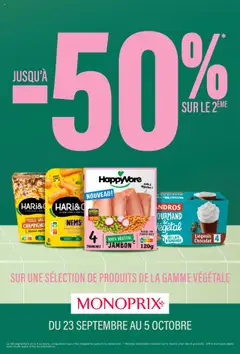 Aperçu Monoprix catalogue valable à partir du 23/09/2025