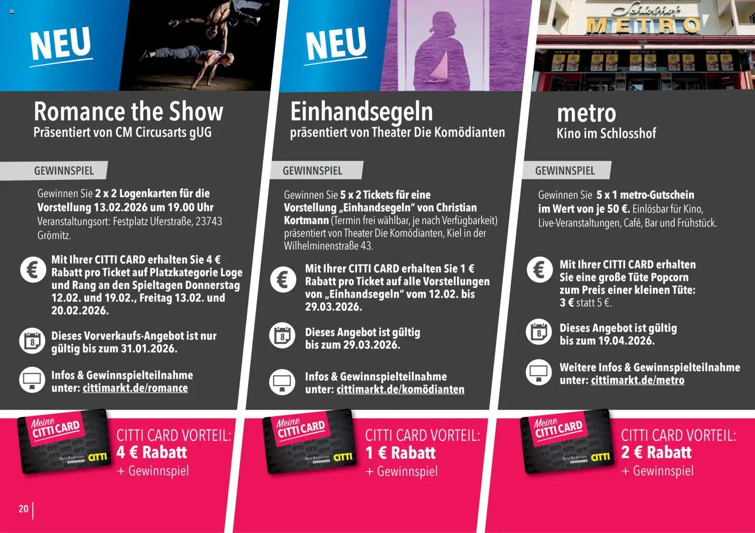 CITTI Markt - Vorteilsheft - Seite 20 - gültig ab 01.01.2026