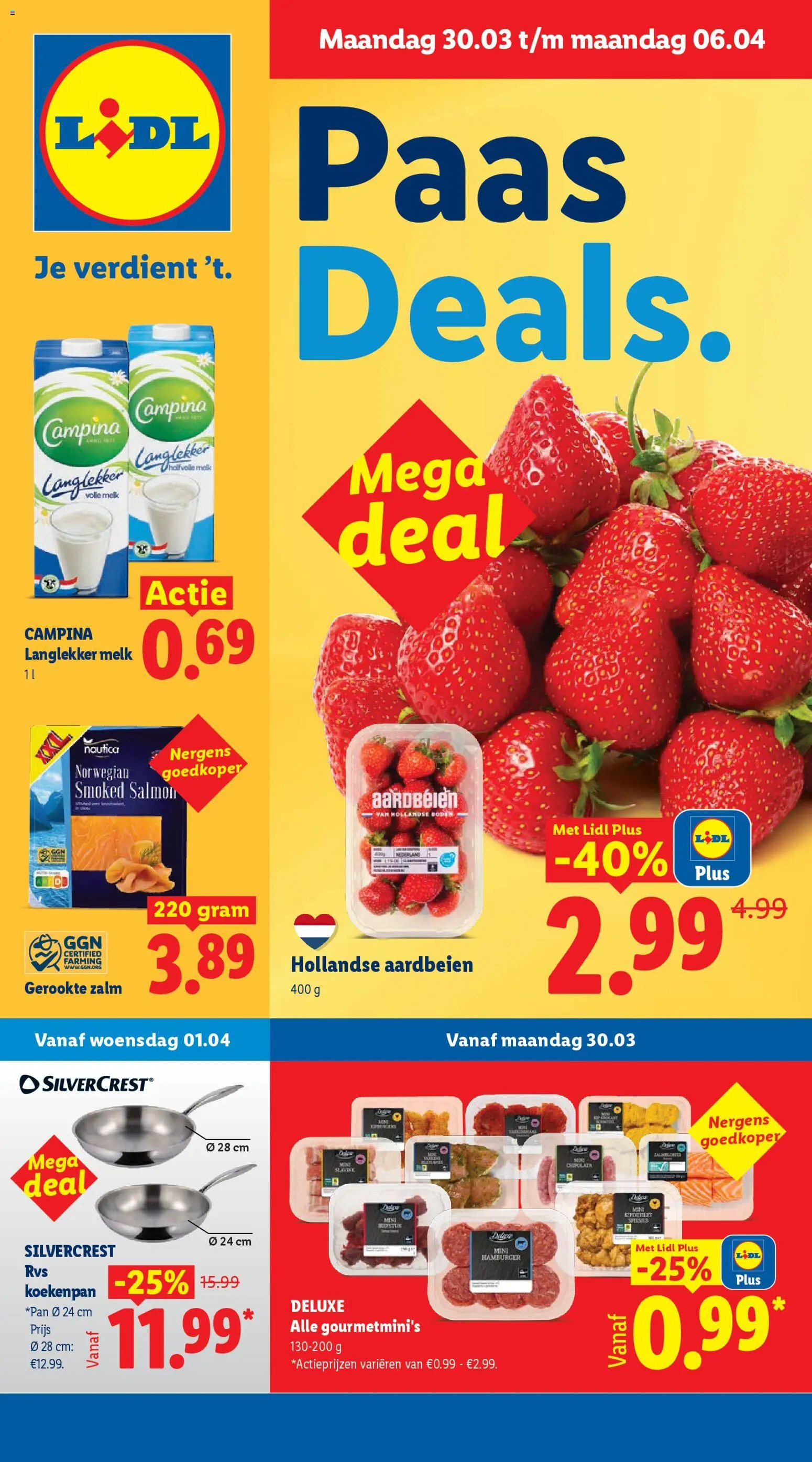 Lidl folder week 14  - pagina 1- geldig vanaf 30-03-2026
