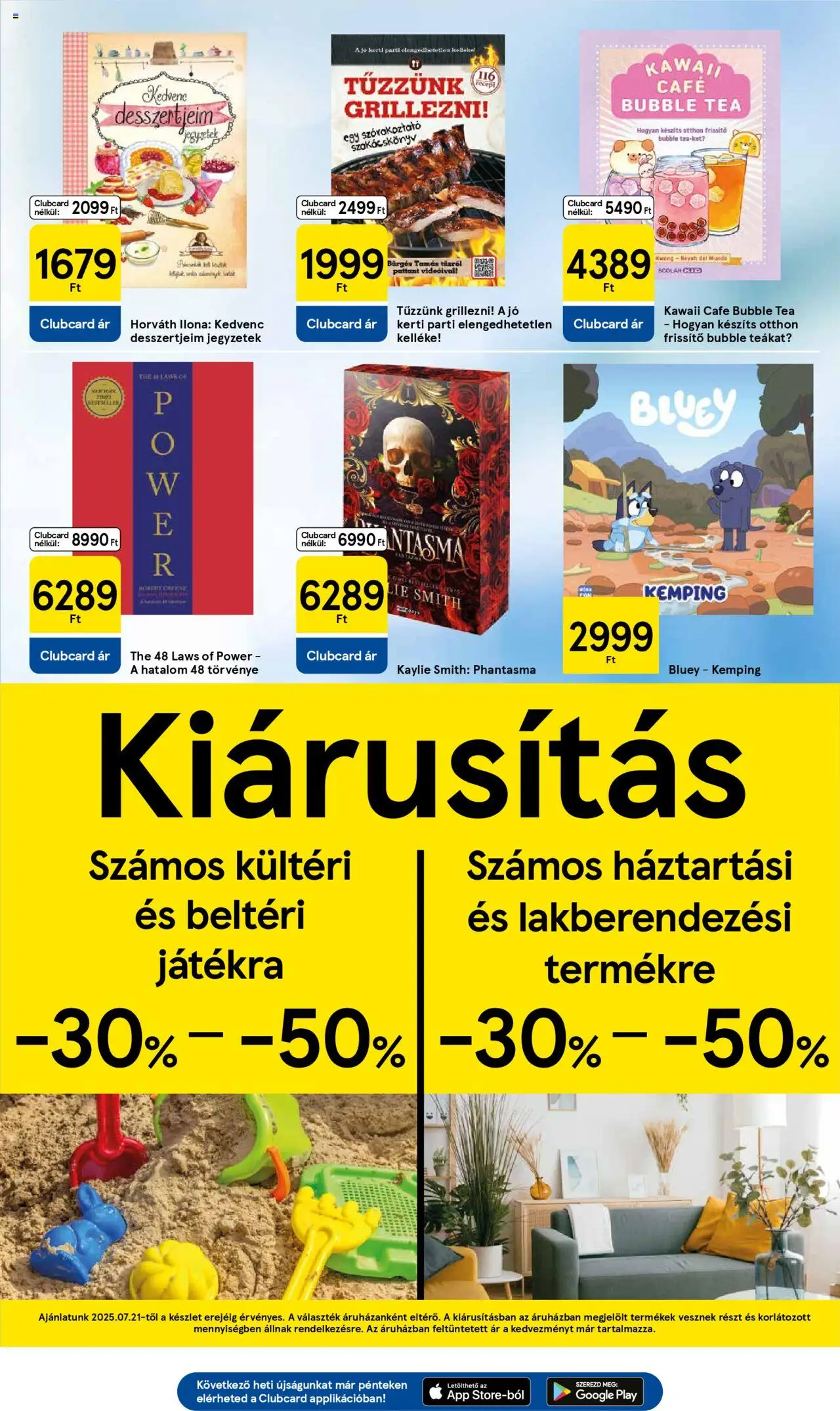 Tesco Hipermarket - Akciós újság  - 31oldal - érvényes 2025.07.24.-tól