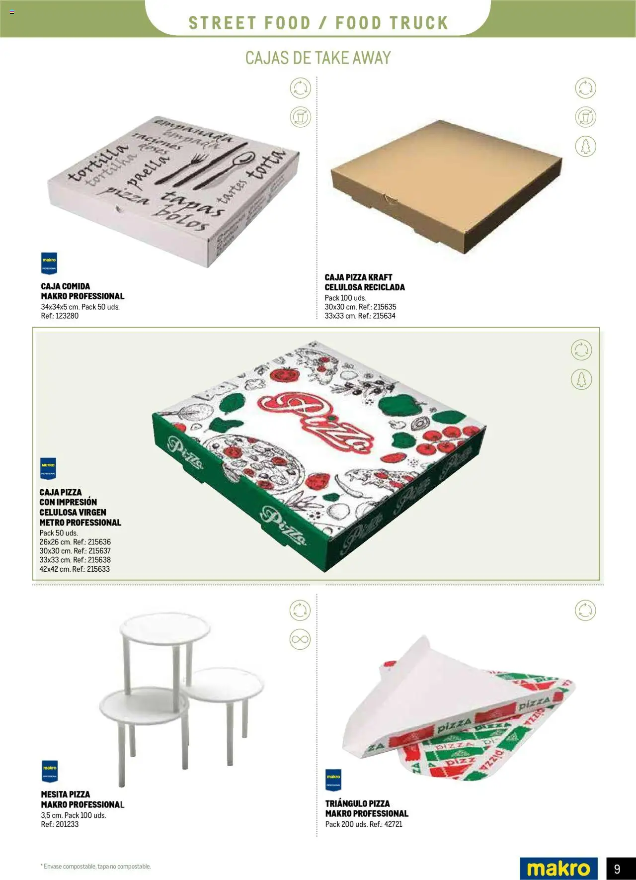 Makro - Catalogo Desechables Take Away Cataluña - Página de 9 - Válido desde 07/07/2025