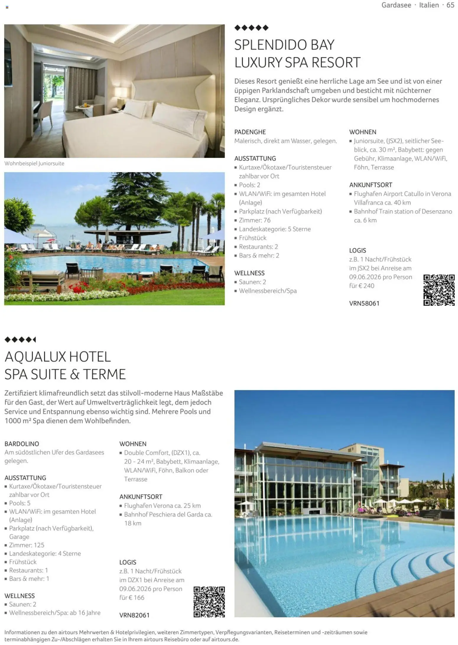 TUI airtours Katalog  Europareisen 2025/26 - Seite 65 - gültig ab 01.11.2025