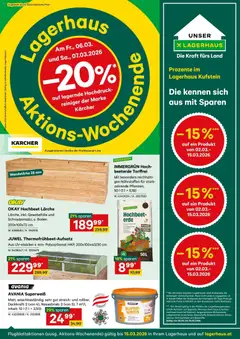 Vorschau Lagerhaus Wochen Angebote gültig ab 01.03.2026