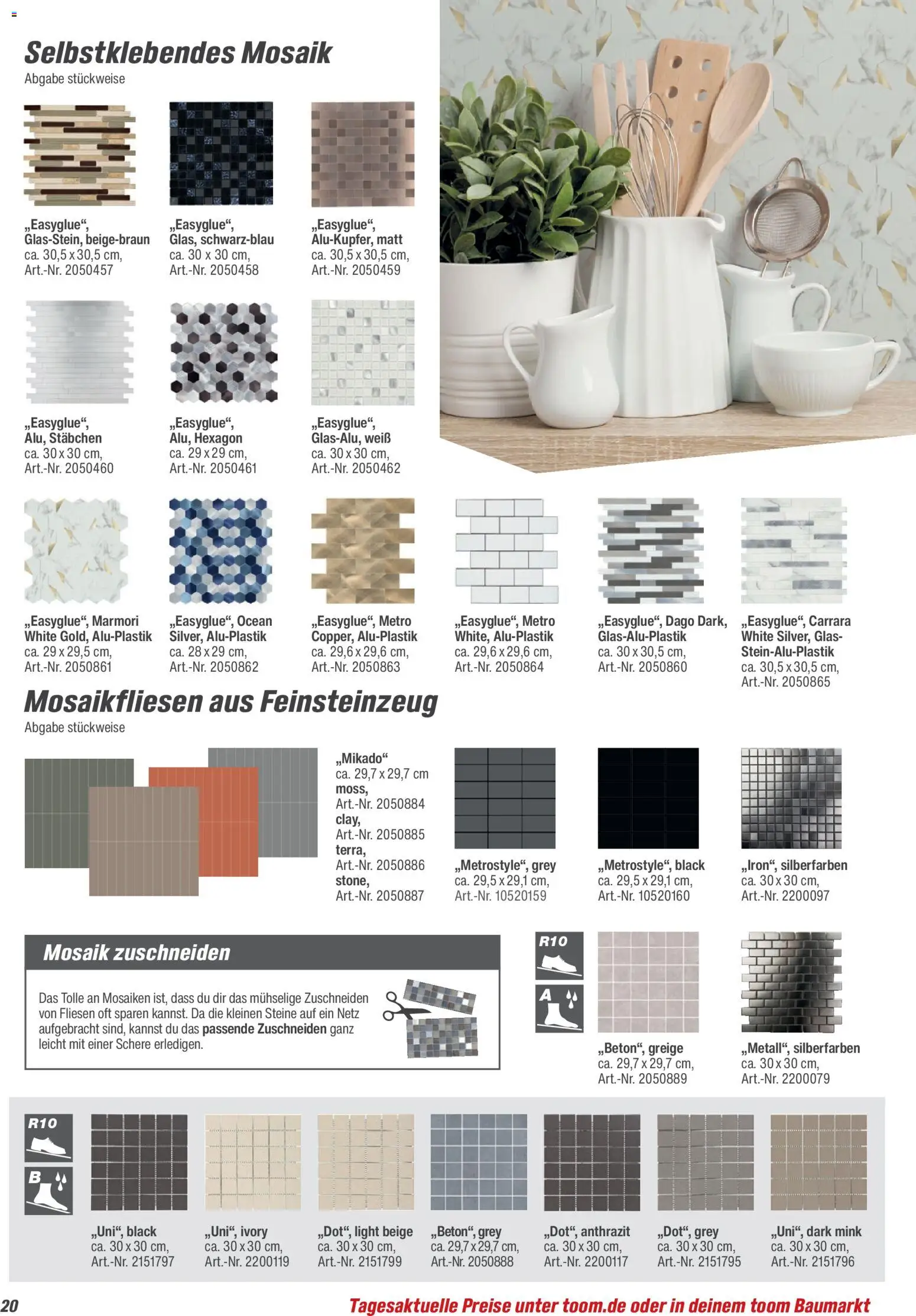 Toom Baumarkt Fliesen & Zubehör 2026 - Seite 20 - gültig ab 01.01.2026