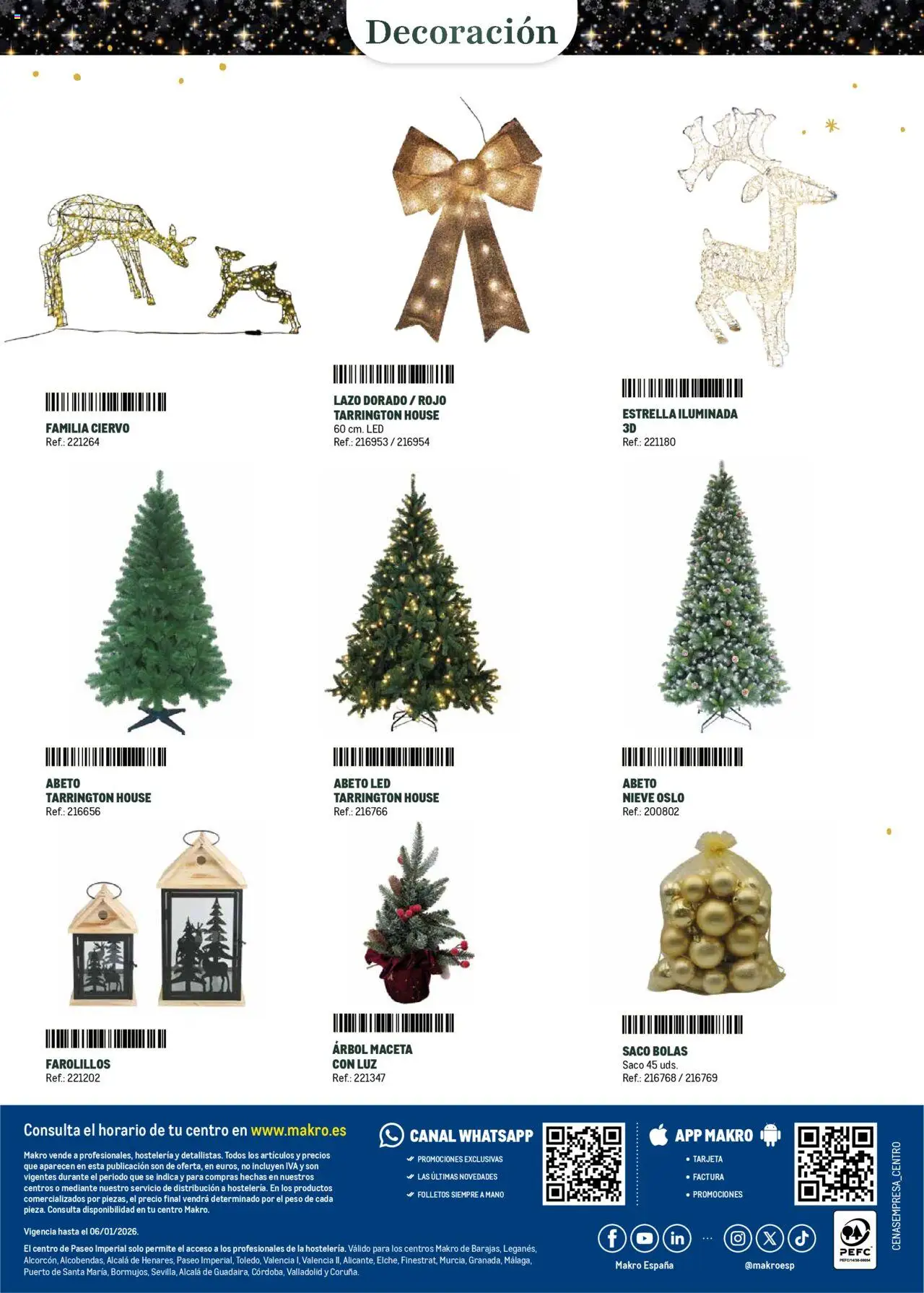 Makro - Comidas y Cenas de Navidad Centro - Página de 32 - Válido desde 03/10/2025