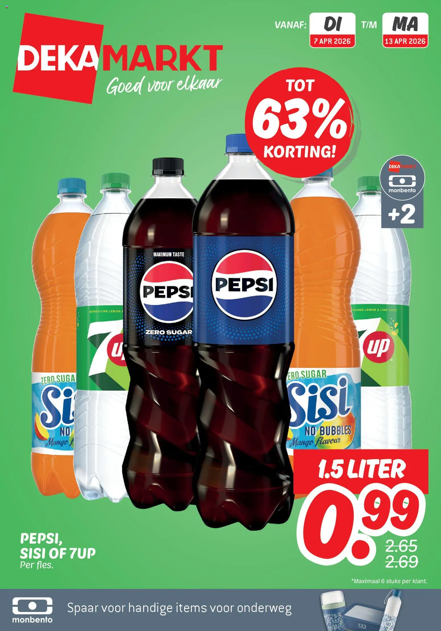 Dekamarkt folder - page 1- valid from 07-04-2026