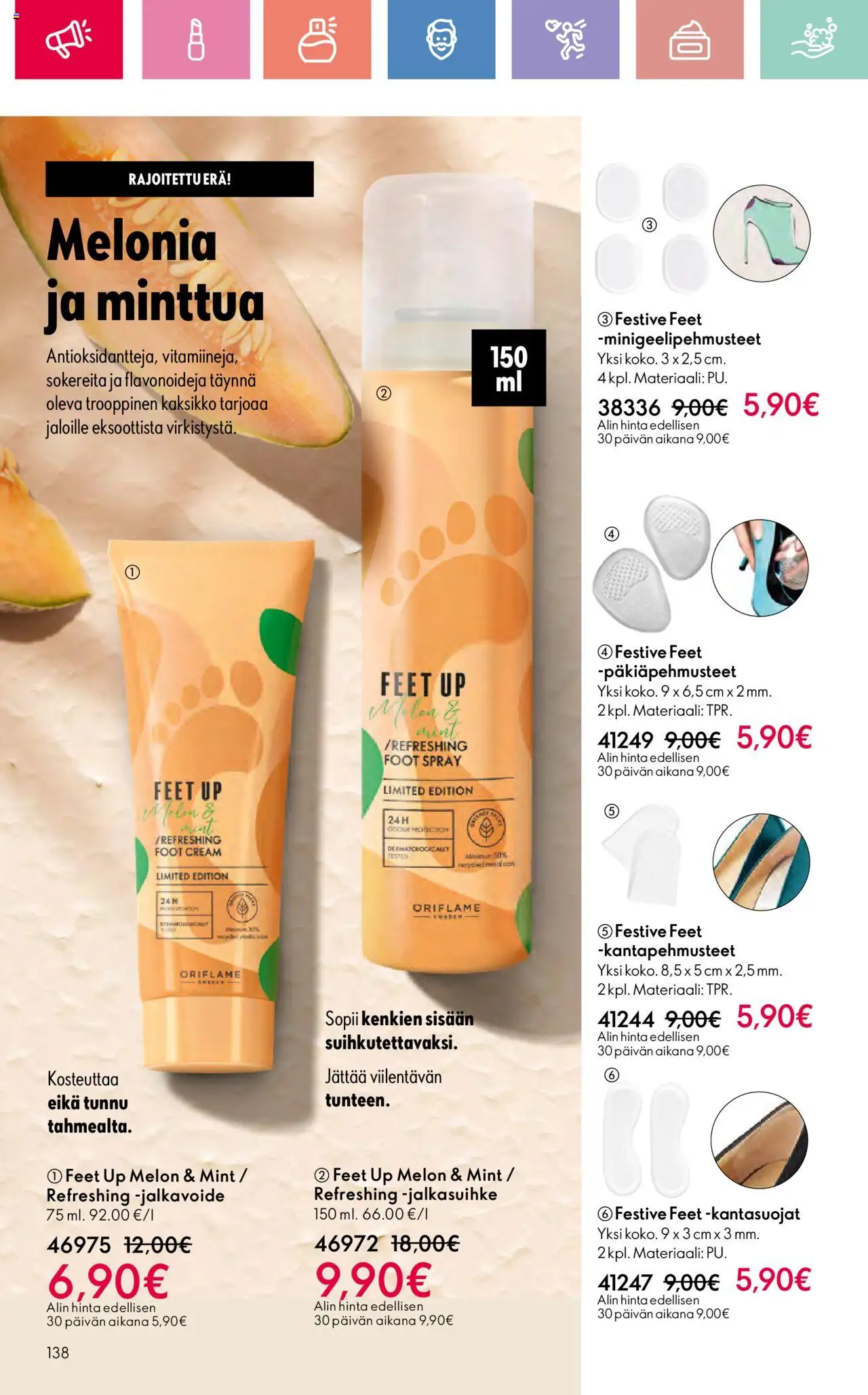 Oriflame Esite 10 - sivu 138- voimassa alkaen 13/07/2025