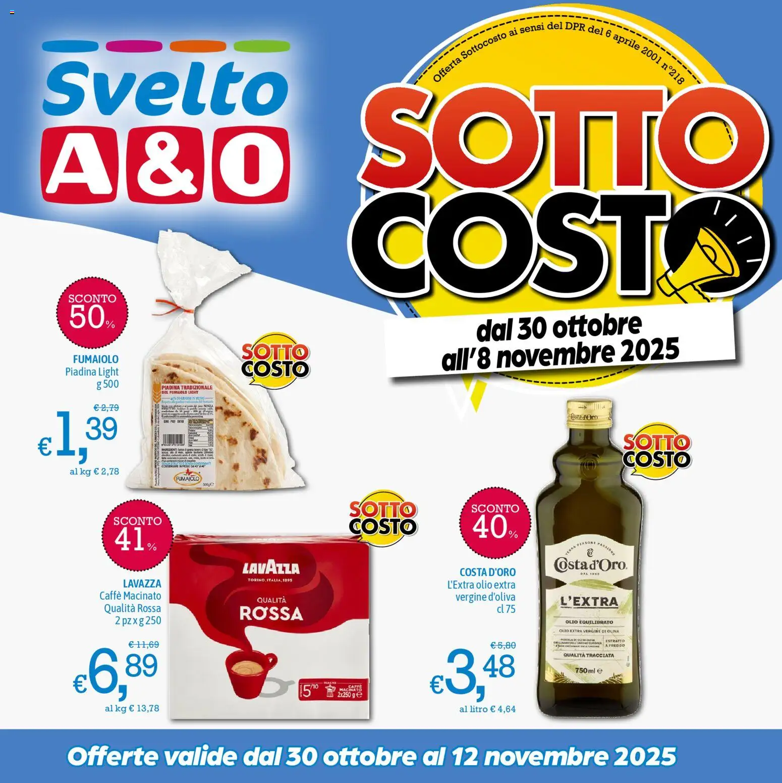 A&O Svelto catalogo - pagina 1 - valido dal 30/10/2025