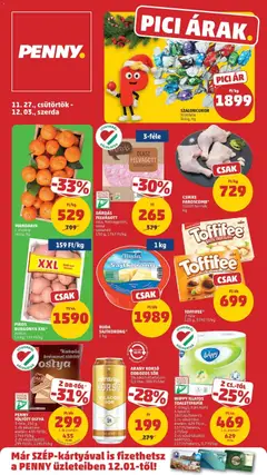 Előnézet PENNY Akciós újság érvényes 2025.11.27.-tól
