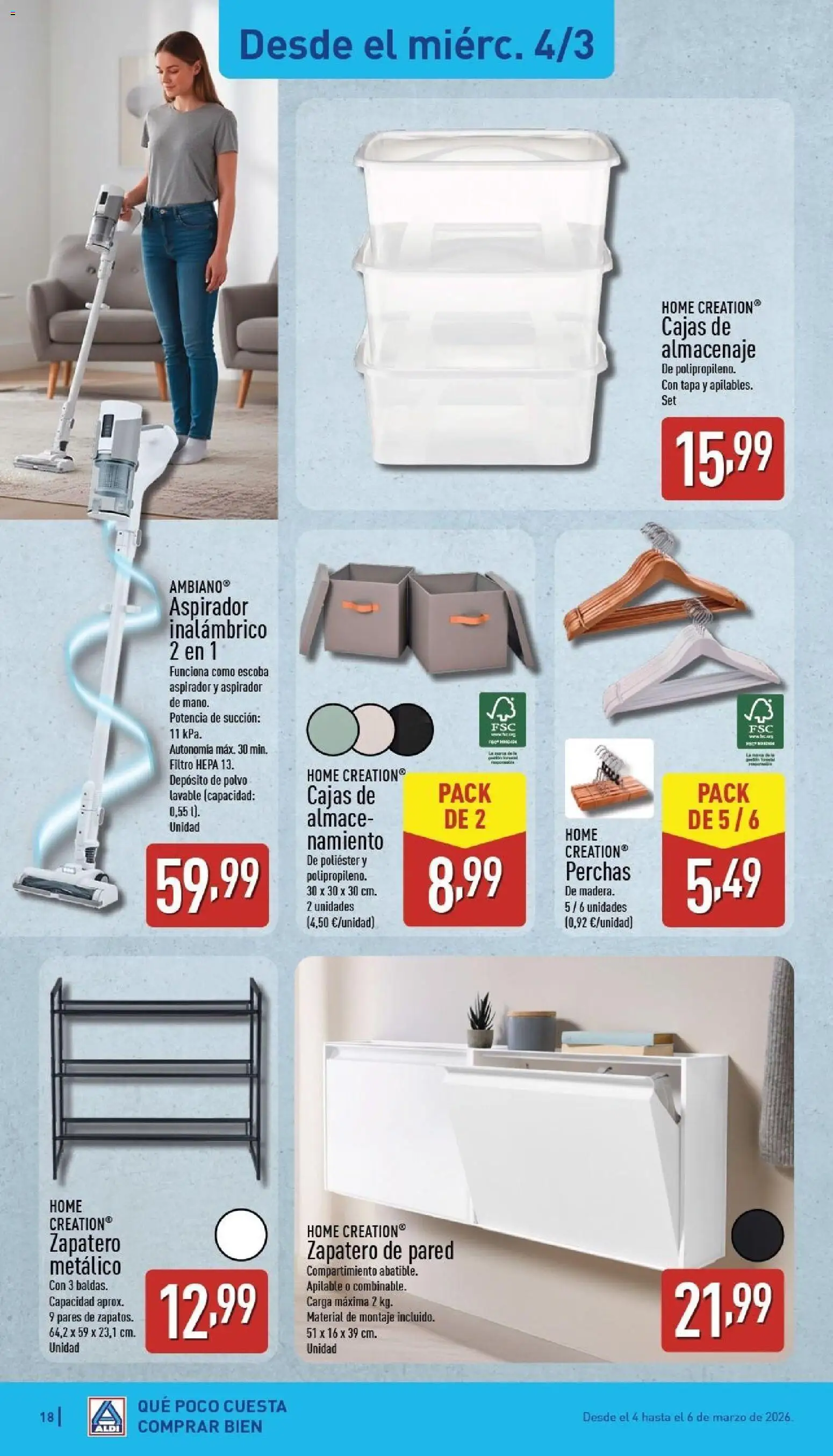 Aldi folleto Baleares - Página de 18 - Válido desde 02/03/2026