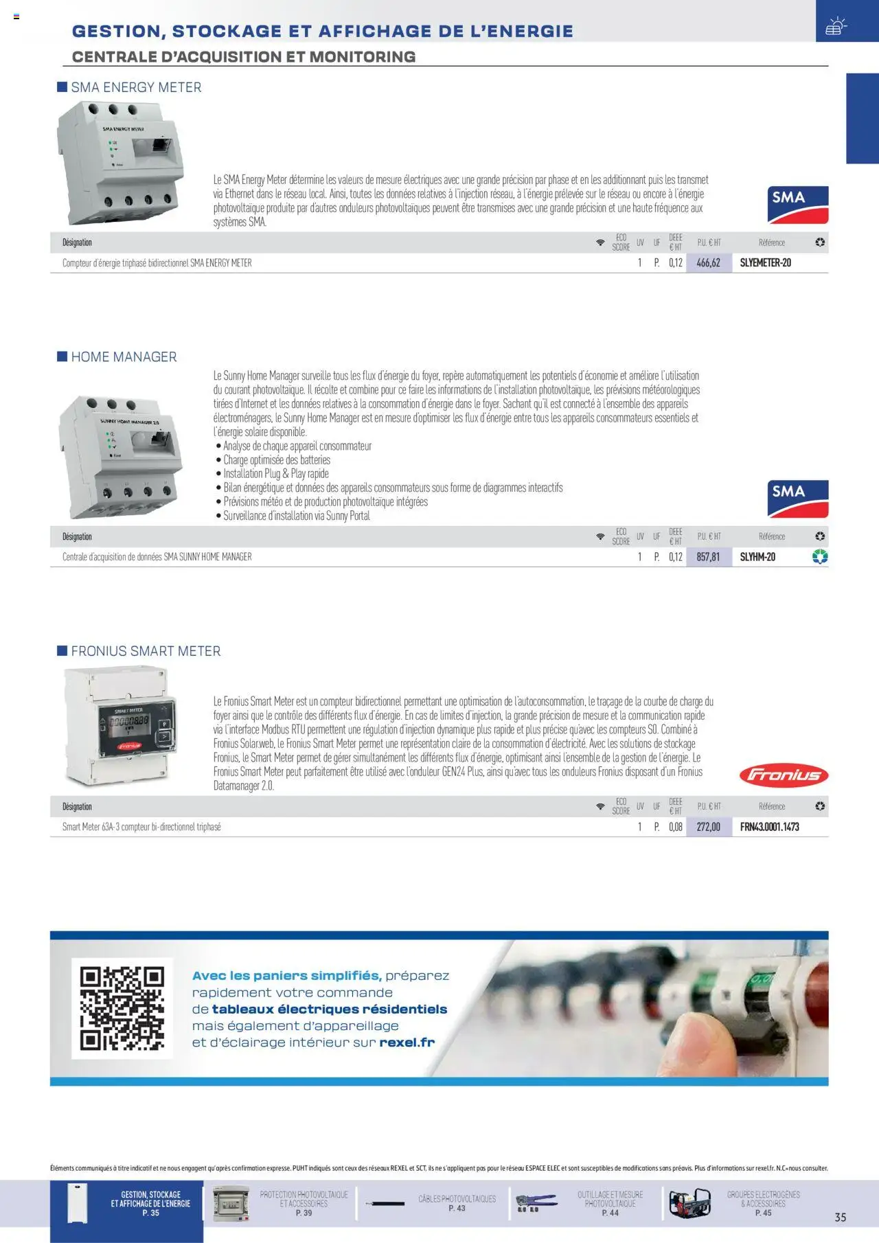 Rexel - Production D´Énergie Photovoltaique - page 19 - valable à partir du 16/07/2025