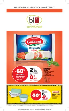 Aperçu bi1 catalogue valable à partir du 11/08/2025