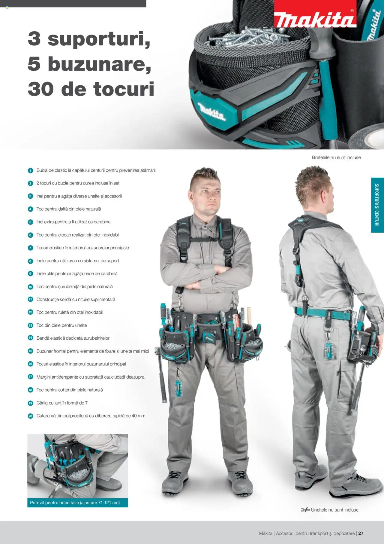 Makita catalog - Accesorii pentru transport si depozitare   - pagina 27- valabil de la 06.09.2021
