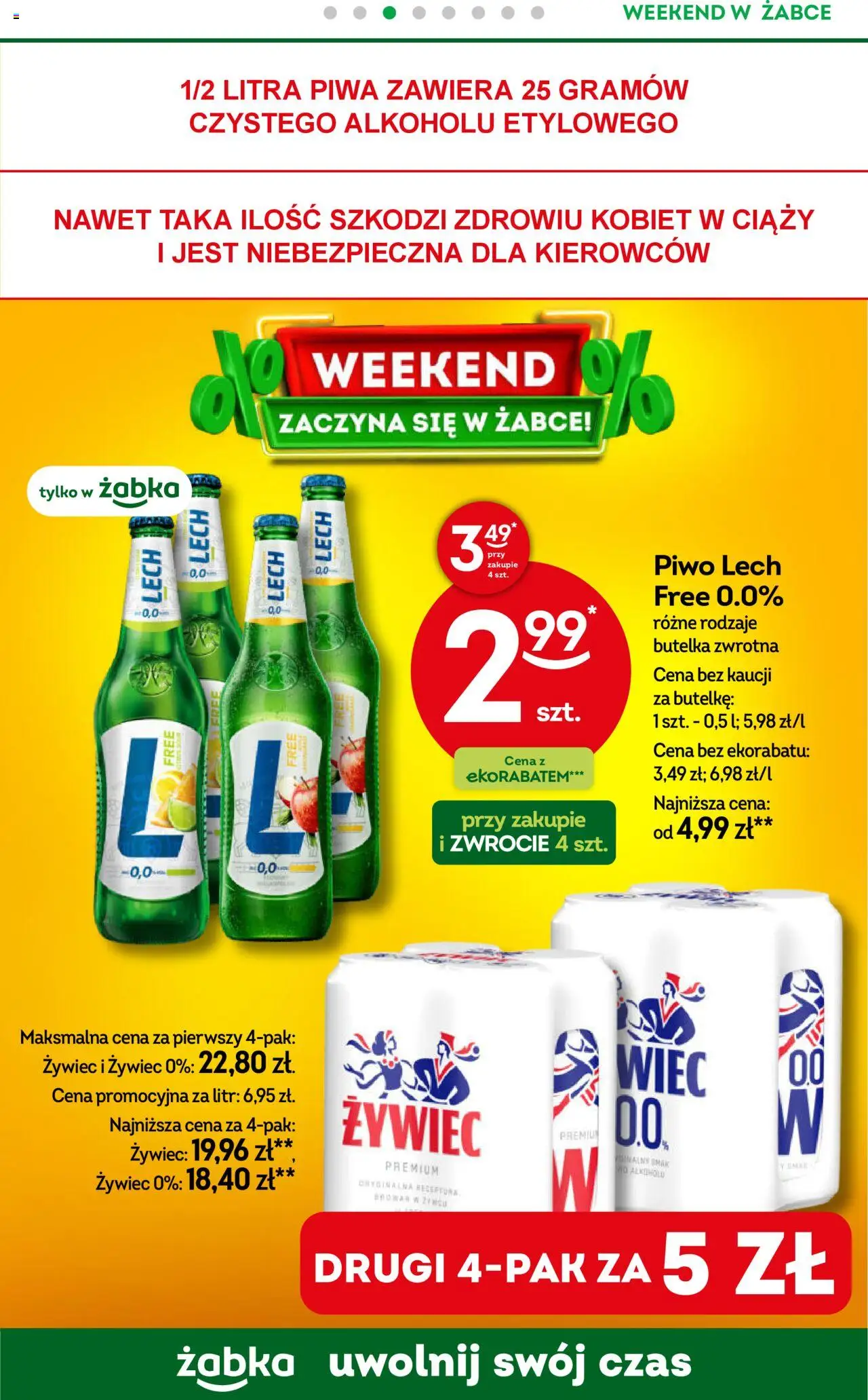 Żabka Gazetka - Weekendowe promocje - strona 4- ważny od 18.07.2025