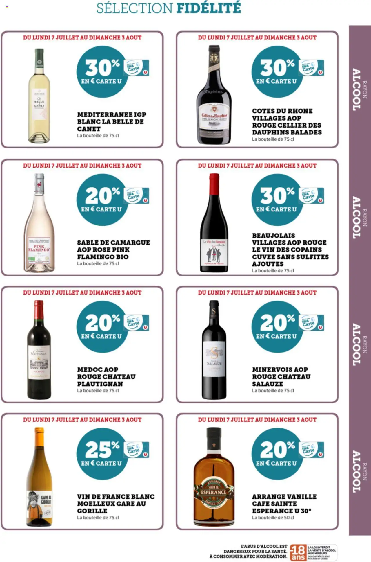 Super U Ma sélection Carte U juillet - page 25 - valable à partir du 07/07/2025