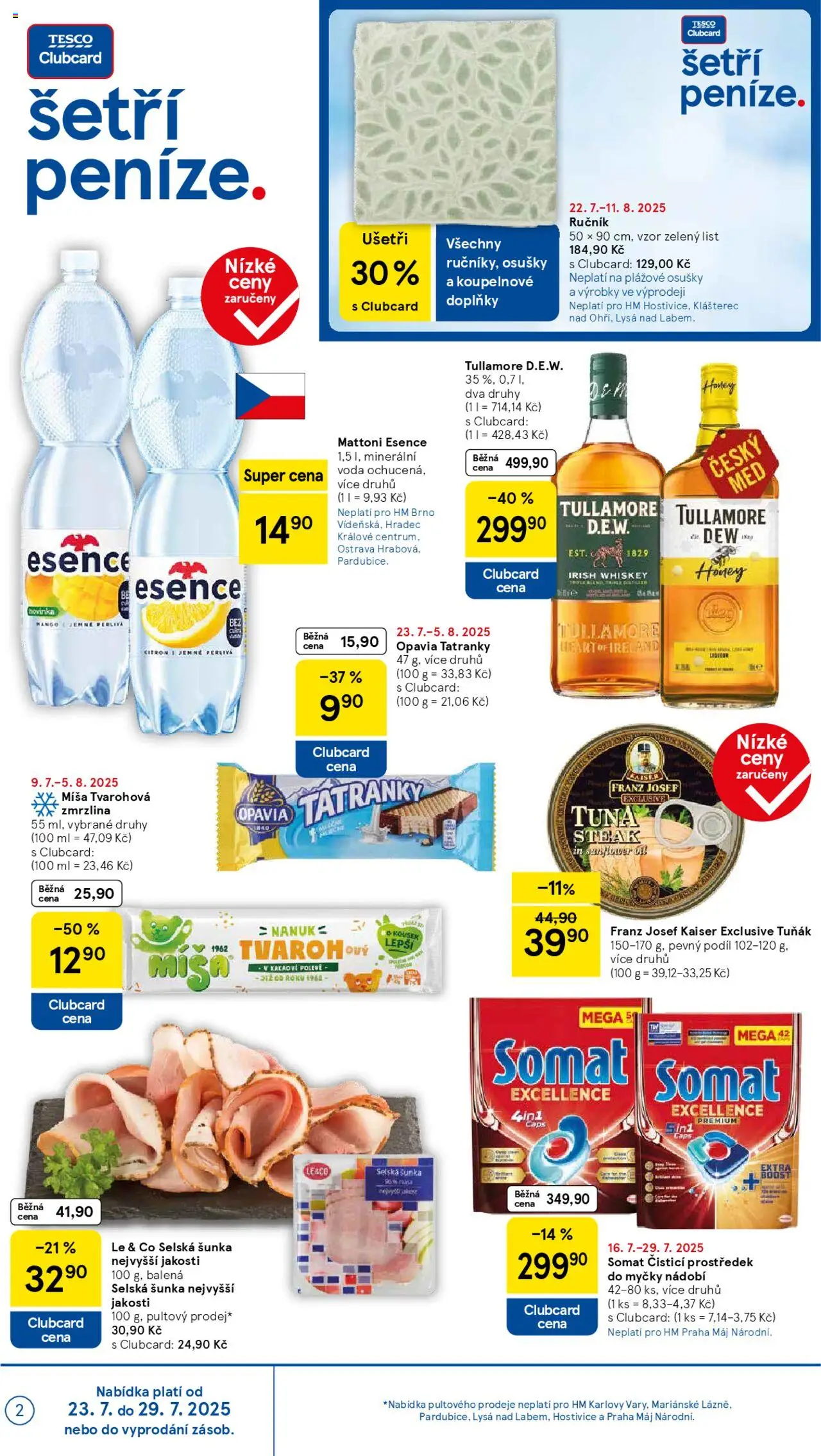 Tesco leták - Hypermarket - strana 2- platný od 23.07.2025