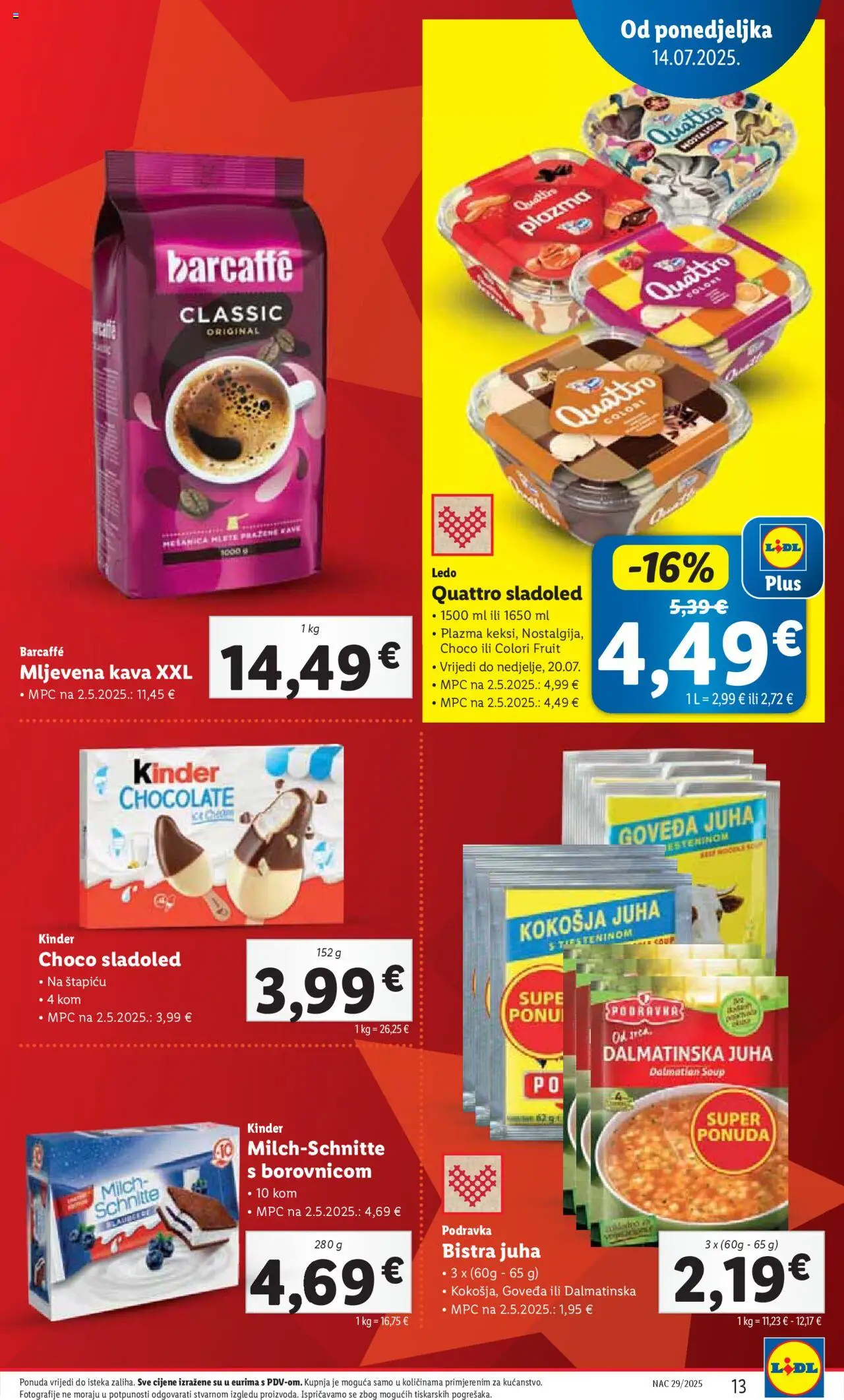 Katalog Lidl - stranica 13- važeći od 14.07.2025