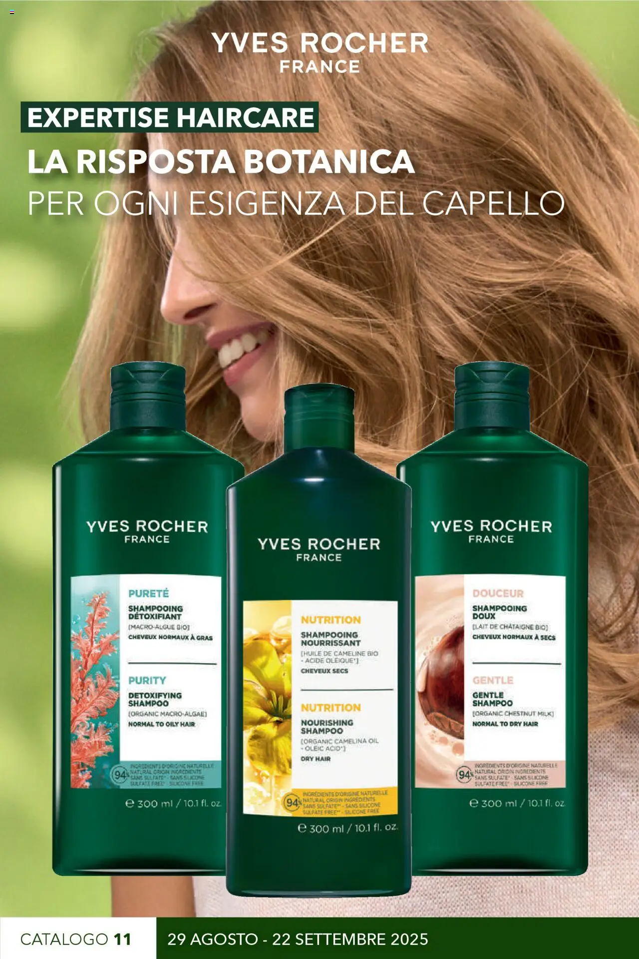 Yves Rocher Catalogo Haircare - pagina 1 - valido dal 29/08/2025