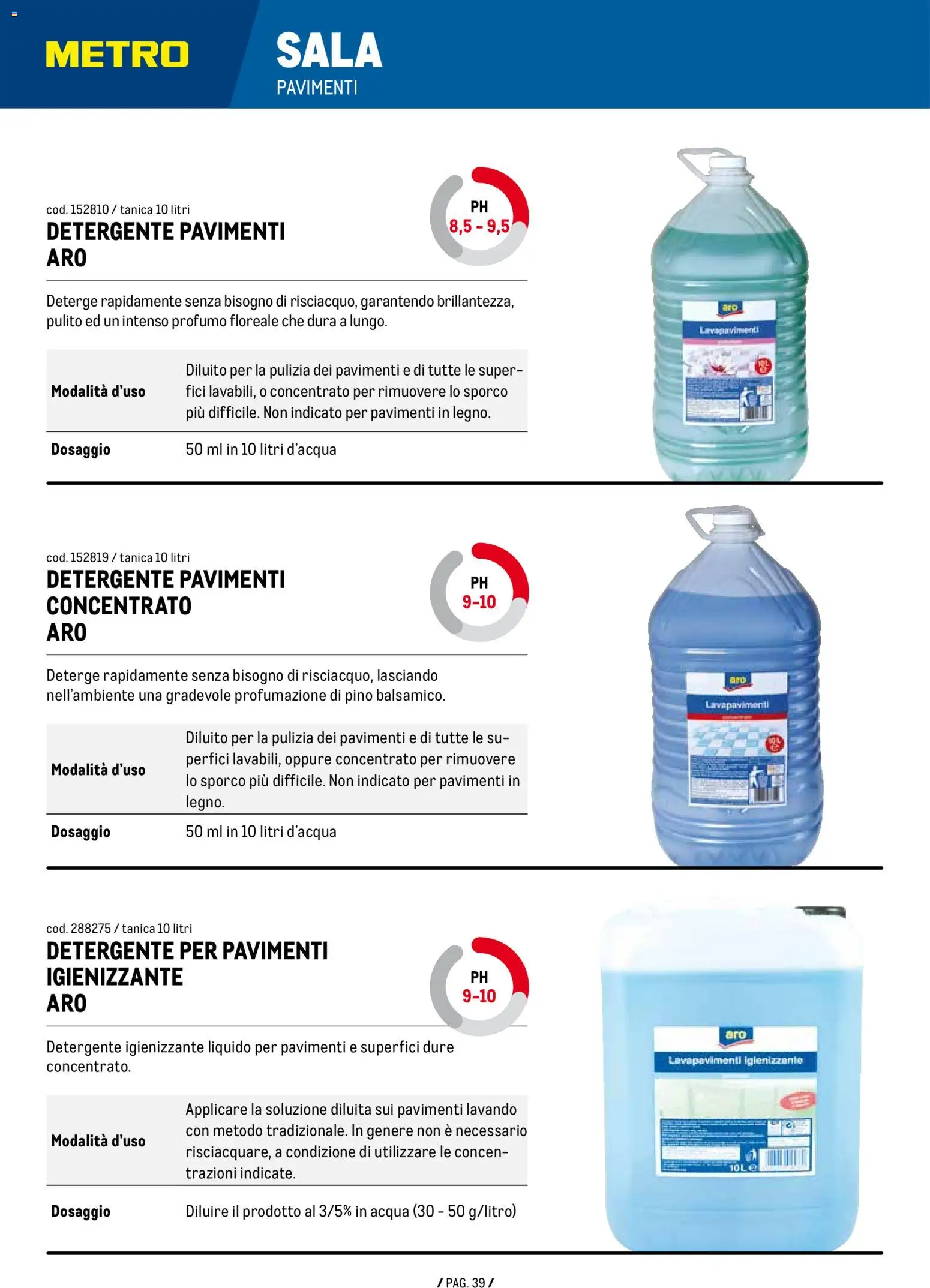 Metro Detergenza catalogo - pagina 39 - valido dal 07/01/2026