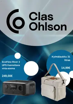 Esikatselu Clas Ohlson tarjoukset voimassa alkaen 25/07/2025