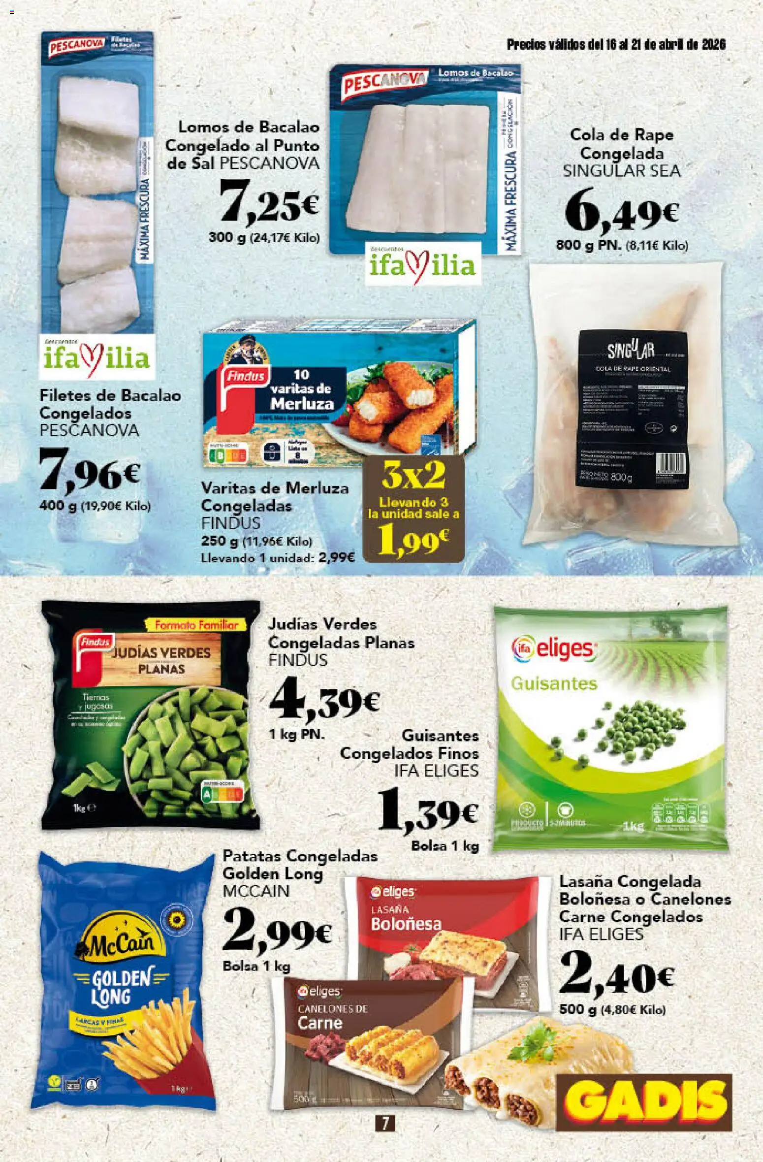 Gadis folleto - Página de 7 - Válido desde 16/04/2026