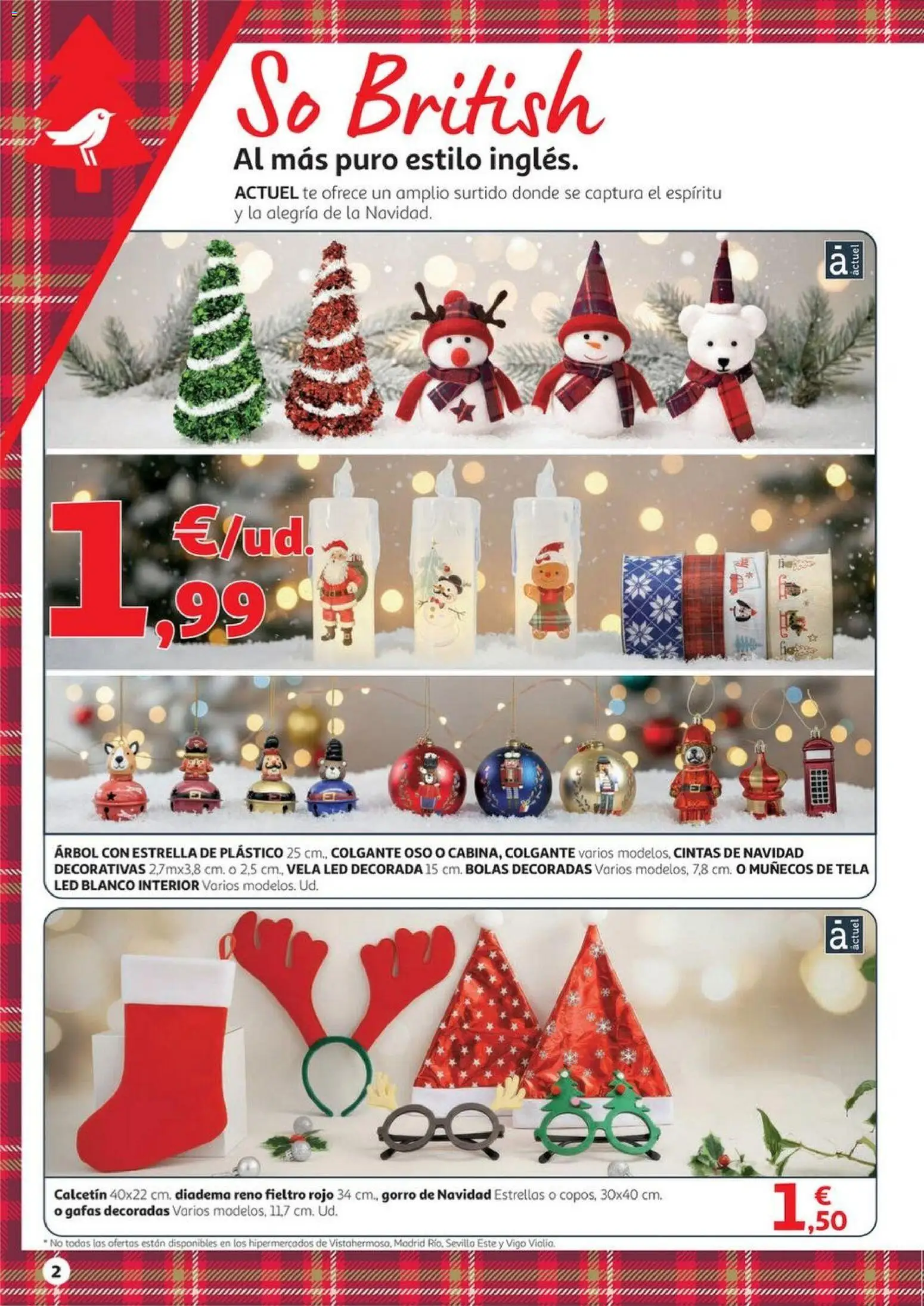 Alcampo - Decoración Navidad HG - Página de 2 - Válido desde 06/11/2025