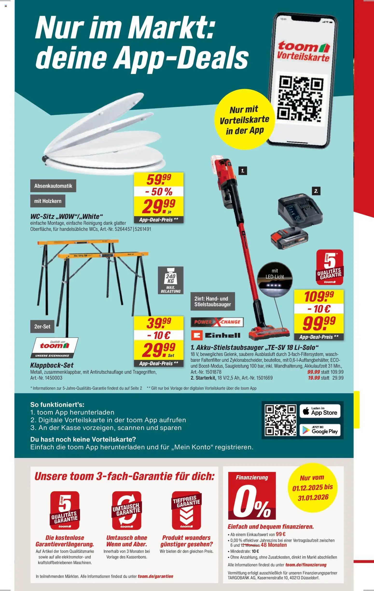 Toom Baumarkt Prospekt 	 - Seite 2 - gültig ab 01.12.2025
