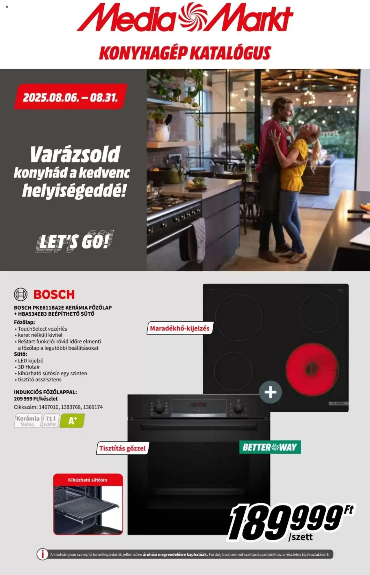 Media Markt Akciós újság - 1oldal - érvényes 2025.08.06.-tól