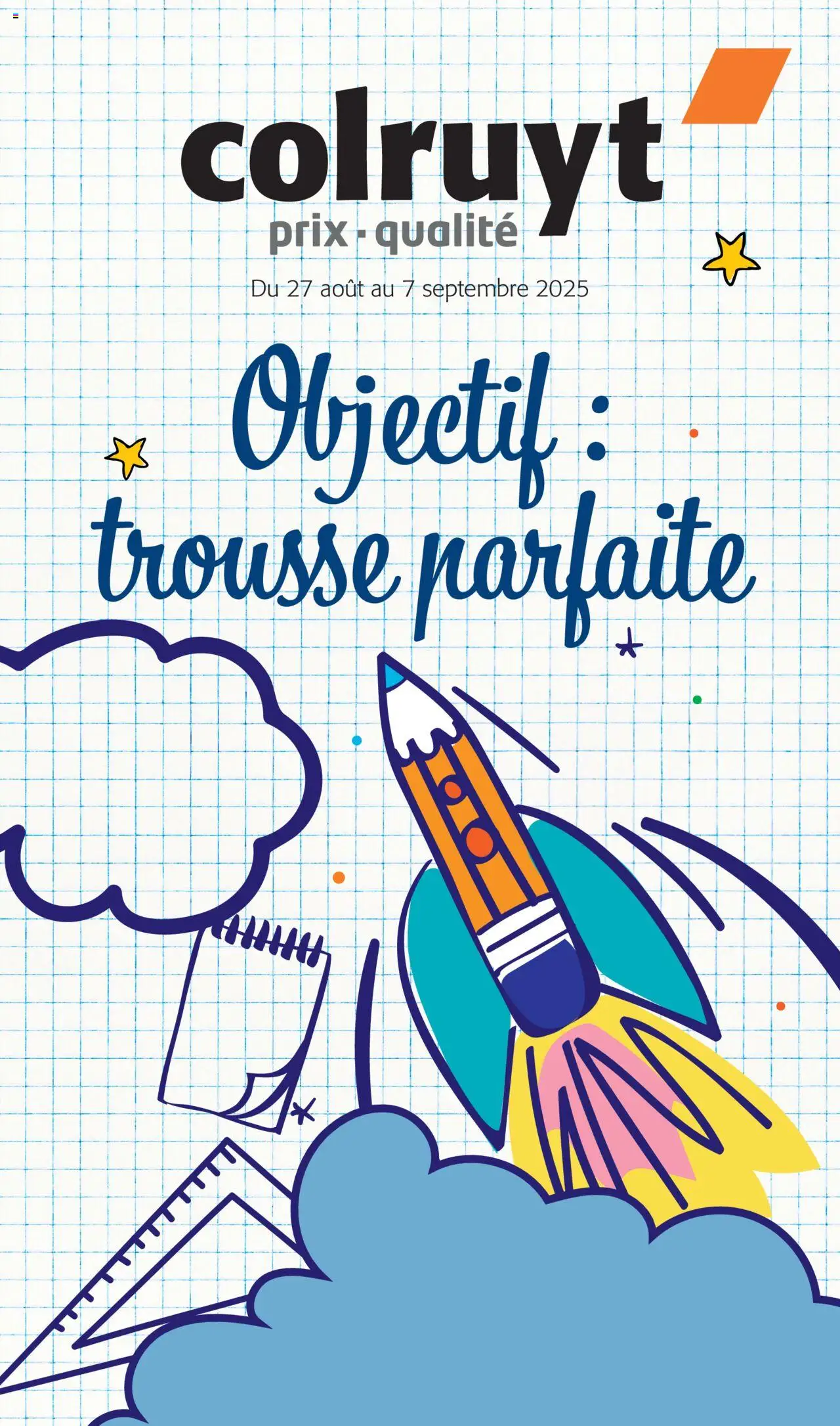 Colruyt - Objectif : trousse parfaite - page 1 - valable à partir du 26/08/2025